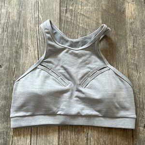 Running Bare taupe sports bra Sz 6/8-medium VGUC